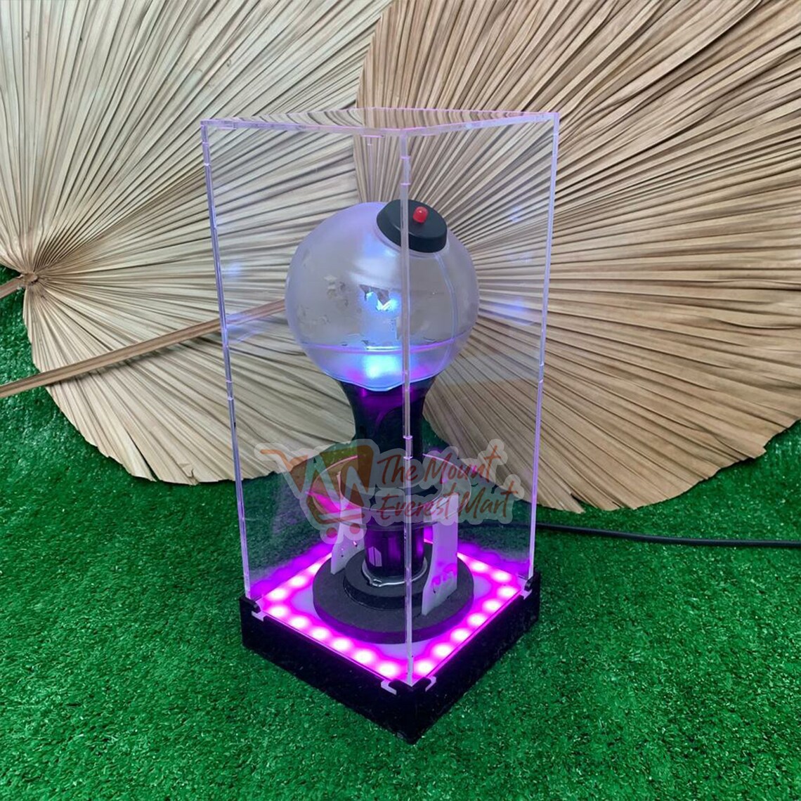 Lightstick Display Case Acrylic Material With Lamp Light Etsy