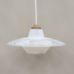 Retro Pendant Lamp | Mid-Century Modern | Ceiling Light | Yugoslavia | 70s |