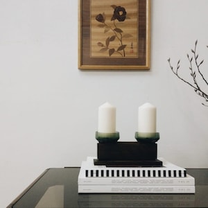 ヴィンテージ ウッド 寄木細工 | 木象嵌細工 | 寄木細工 | 日本 | 木工芸 | 花のモチーフ |