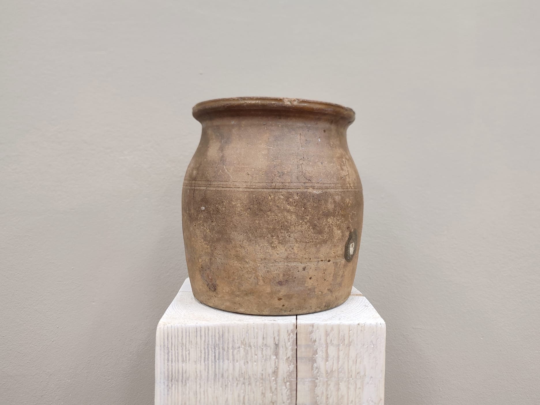 Vintage Earthenware Vessel | Pottery Pitcher Plant | Pottery | Wabi Sabi | Eartenhware | Croatia | 1900s |