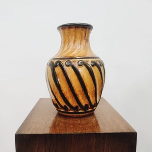 Le vase en céramique Carstens Tönnieshof | W Allemagne | Vase rétro | Allemagne | | des années 70