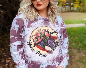 fall bleached shirt| halloween bleached shirt| witches brew shirt| witchy vibes| fall shirt| witch sisters