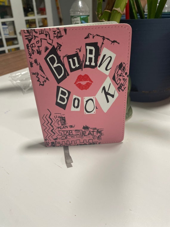 Burn Book Journal Mini Burn Book Mean Girls Gifts Blank Etsy