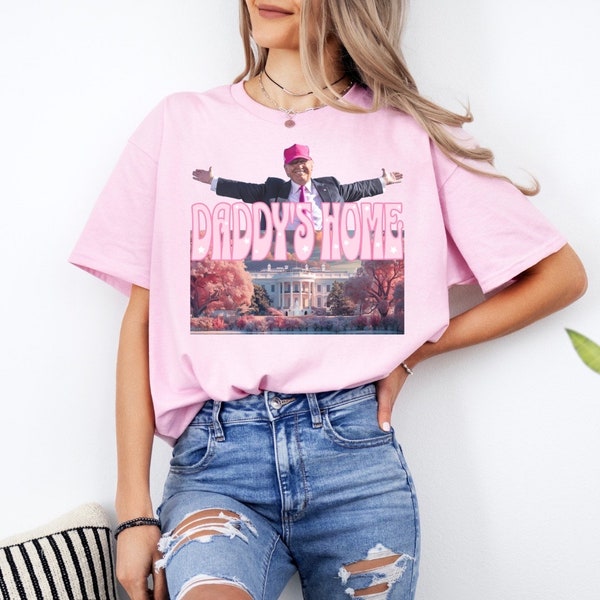 Daddys home shirt, trump 2024 shirt get in losers, trump sweatshirt, republican sweatshirt, political sweatshirt, mug shot, trump