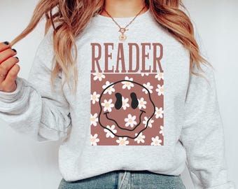Reader sweatshirt , book lover sweatshirt, booktok made me buy it, kindle girlie sweatshirt, bookish gifts, reader gifts