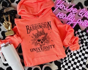 The ritual hoodie, Barrington university sweatshirt , smut sweatshirt, dark romance book lover, the ritual, smut, booktok sweatshirt