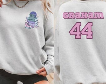 Hockey Romance University Sweatshirt, Garrett Graham Bookish Reader Apparel