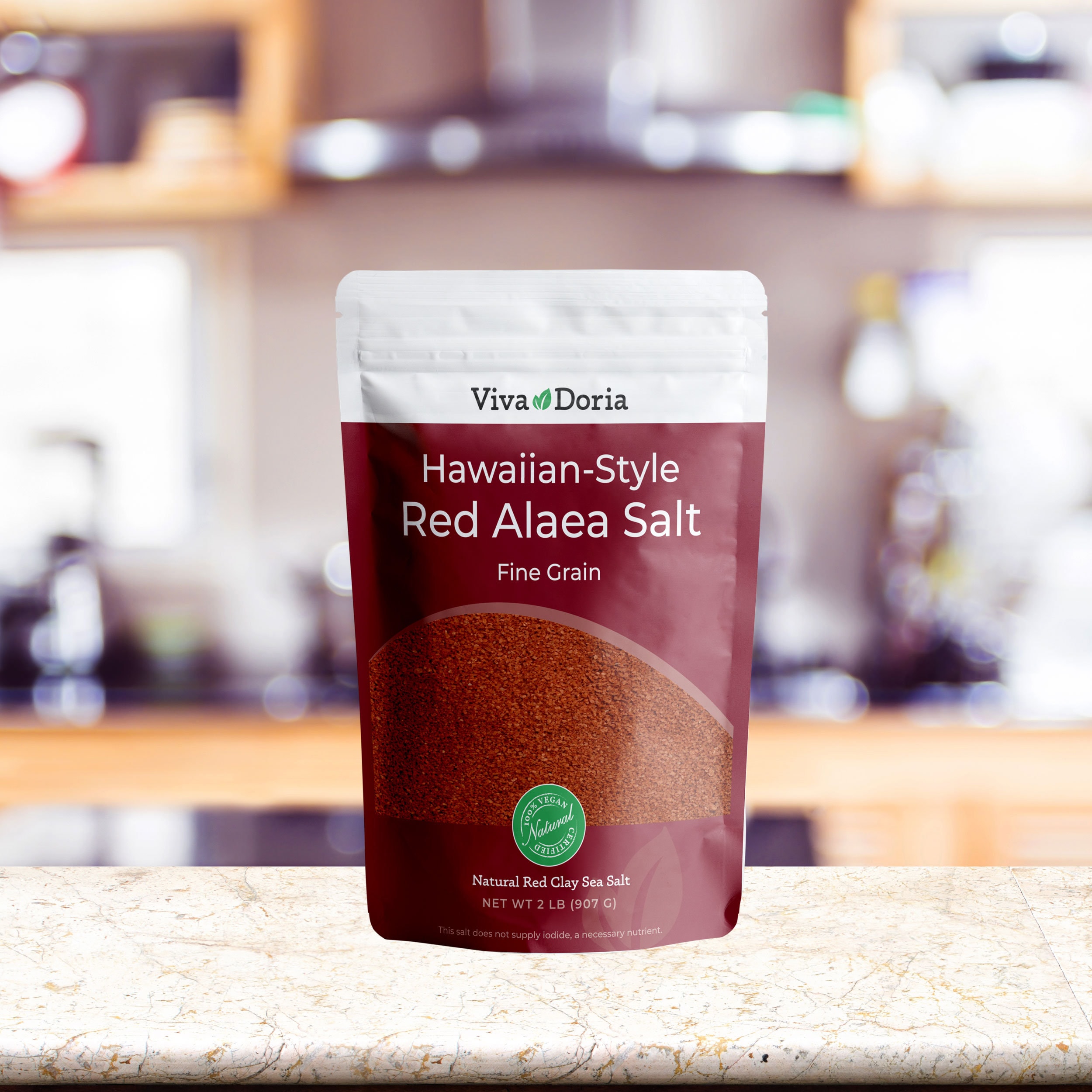 Viva Doria Hawaiian Red Alaea Sea Salt, Fine Grain, 2 Lb 907 G Etsy