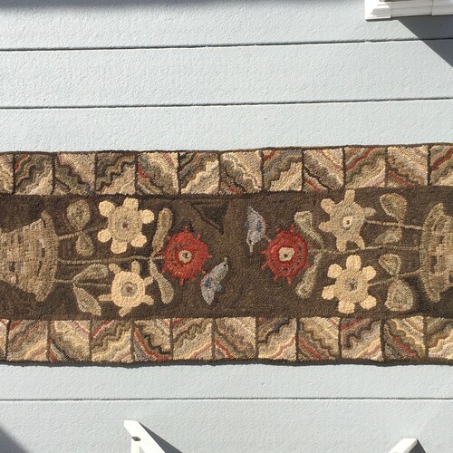 Basket Runner 20x60 Rug Hooking Pattern Etsy