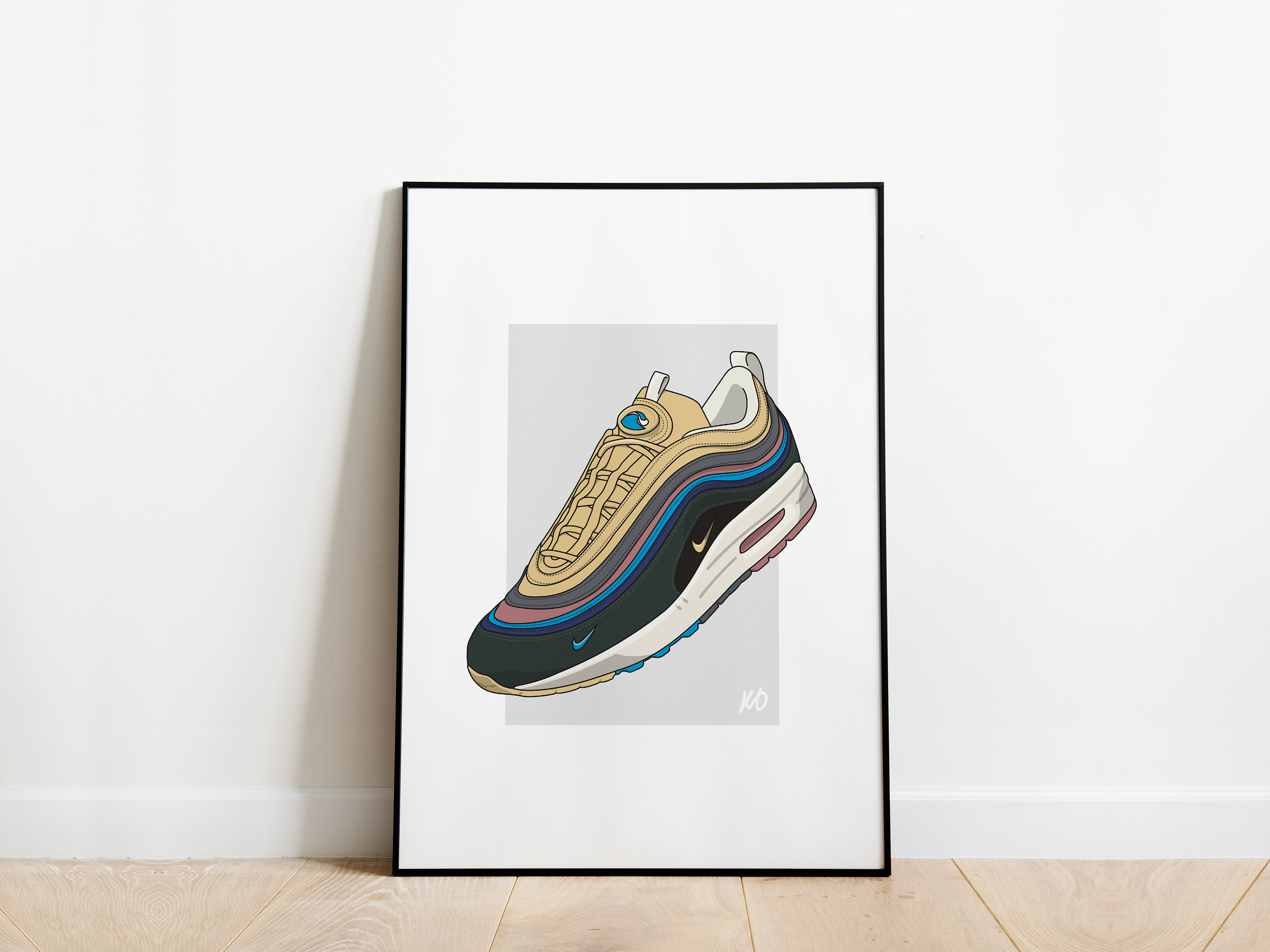 Nike Air Max 1/97 Sean Wotherspoon Hypebeast Poster - Etsy