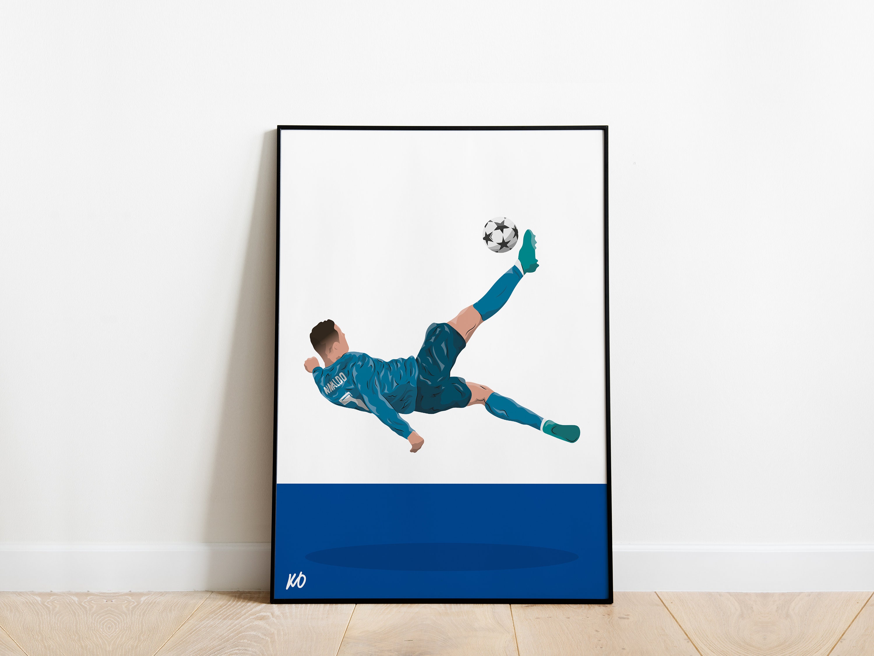 Real Madrid Football Club Wall Poster For Room With Gloss