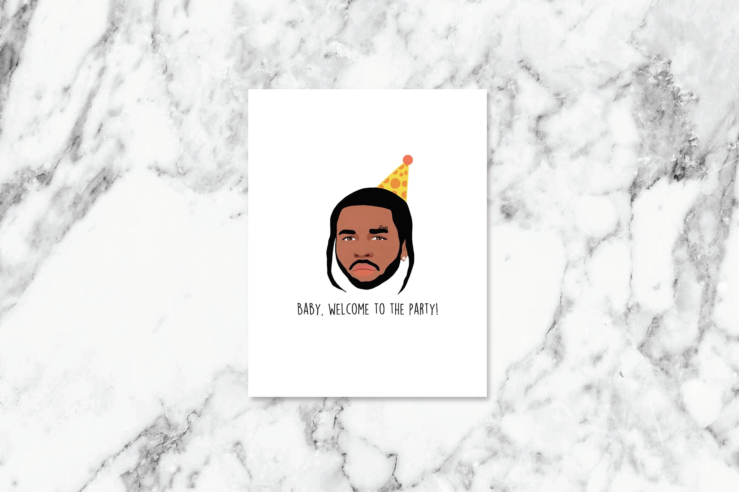 Pop Smoke Shawty a Lil Baddie Birthday Card- Deluxe Edition – OG