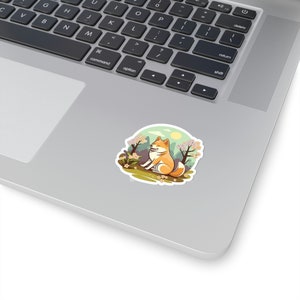 Spring Shiba Inu Stickers Kiss-Cut Stickers, kawaii stationary, japanese stationary, shiba inu sticker, kawaii stickers