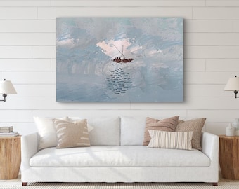 Peinture Miraculous Catch, Tons neutres, Art chrétien
