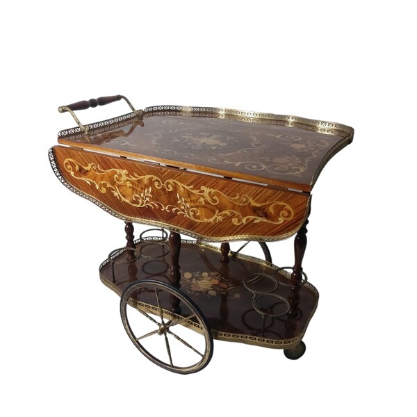 Vintage Bar Cart Etsy