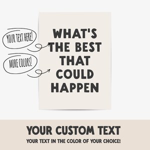 Plakat z cytatem na zamówienie | Spersonalizowany wydruk czcionki w stylu retro classic | Wydruk typograficzny | Dziękujemy za przybycie | To są dobre stare czasy