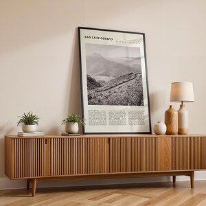 Impresión de San Luis Obispo / Póster vintage de senderismo de la costa de California imagen 6