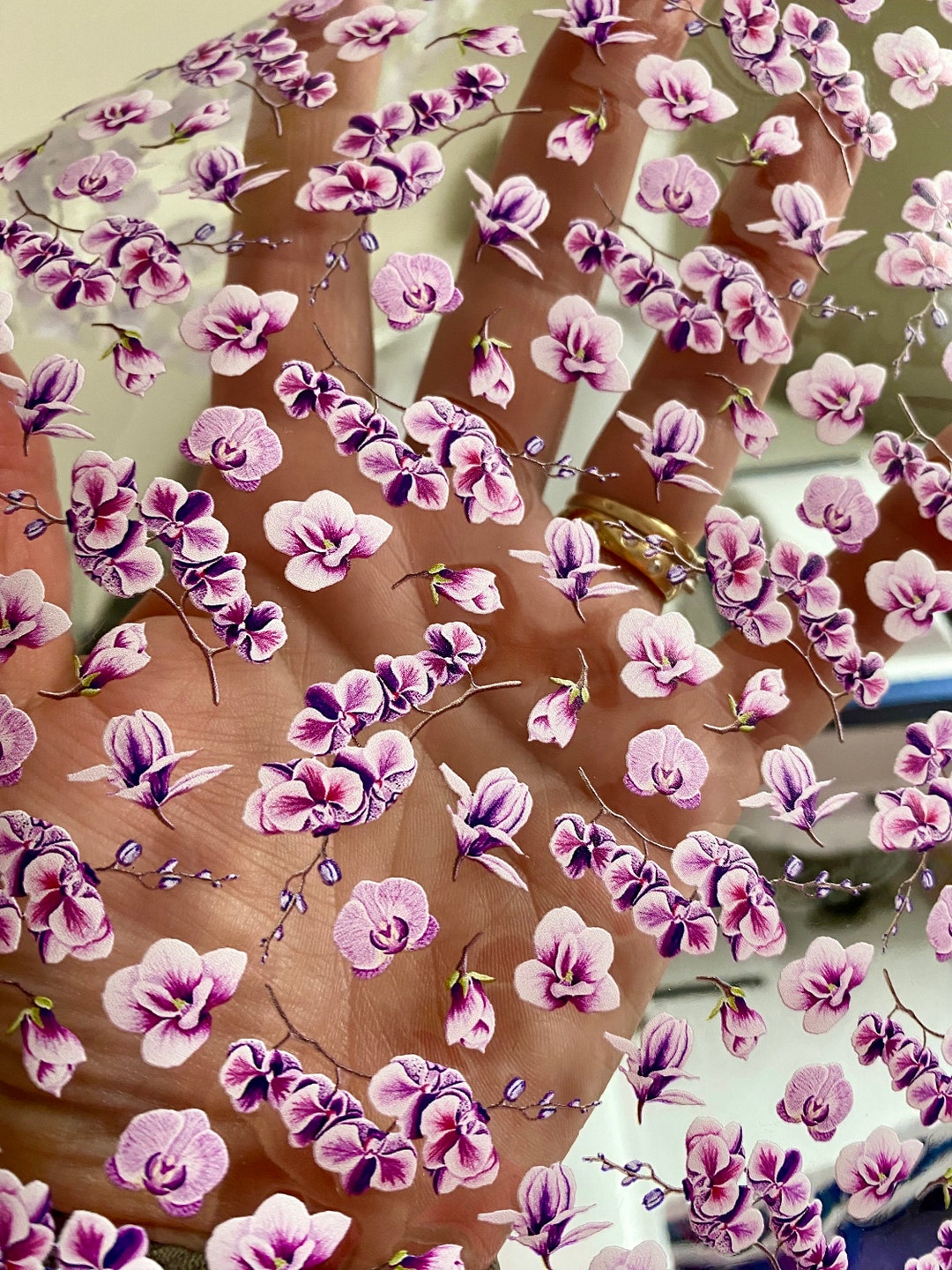 Flowers, Clear Jelly Vinyl Sheet, Craft Supplies, Bag Making, Bow