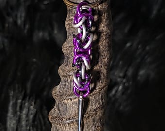 Beard of a Woman Keychain