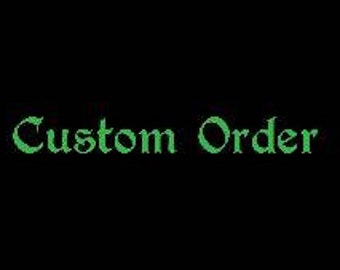 Custom Listing for (your name)