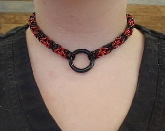 Petite Discreet Byzantine BDSM Pup/Slave/Submissive/Bondage/Day Collar
