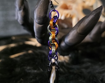 The Roots of a Mountain Fang Earrings