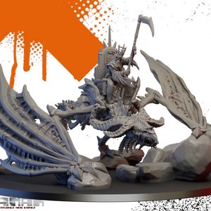 Undead Zombie Dragon Vampire Skeleton Lord by Ghamak