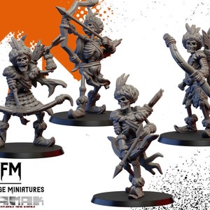 Undead Skeleton Archers Squad by Ghamak