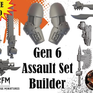 Gen6 Prime Scale Assault Set Builder - Helforged Miniatures