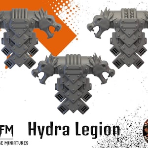 Hydra Legion Backpacks x10 Power packs by Helforged Miniatures