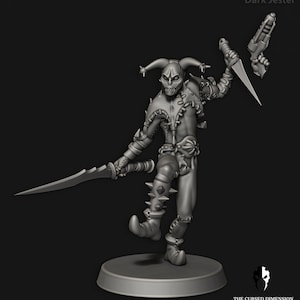 Dark Jester by Edge Miniatures | Dark Space Elves Royal Court