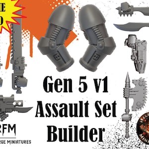 Gen5 v1 Prime Scale Assault Set Builder - Helforged Miniatures