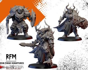 Multi Pose Warriors of Chaos Squad by Ghamak | Fantasy Chaos - Etsy