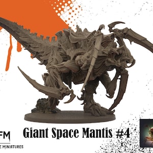 Riesen Space Mantis #4 von IO_BUTOV - Space Bugs