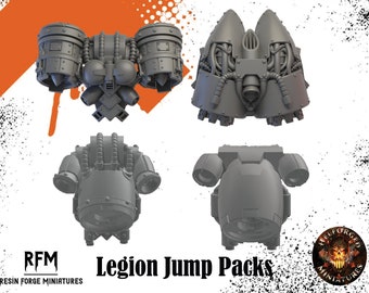 Legion Jump Packs x10 - Helforged Miniatures