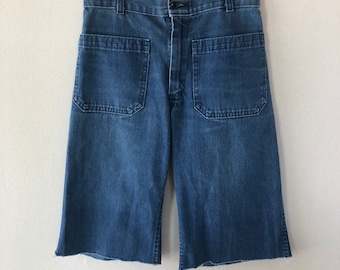Vintage denim matrozenshort/Vintage denim utilityshort