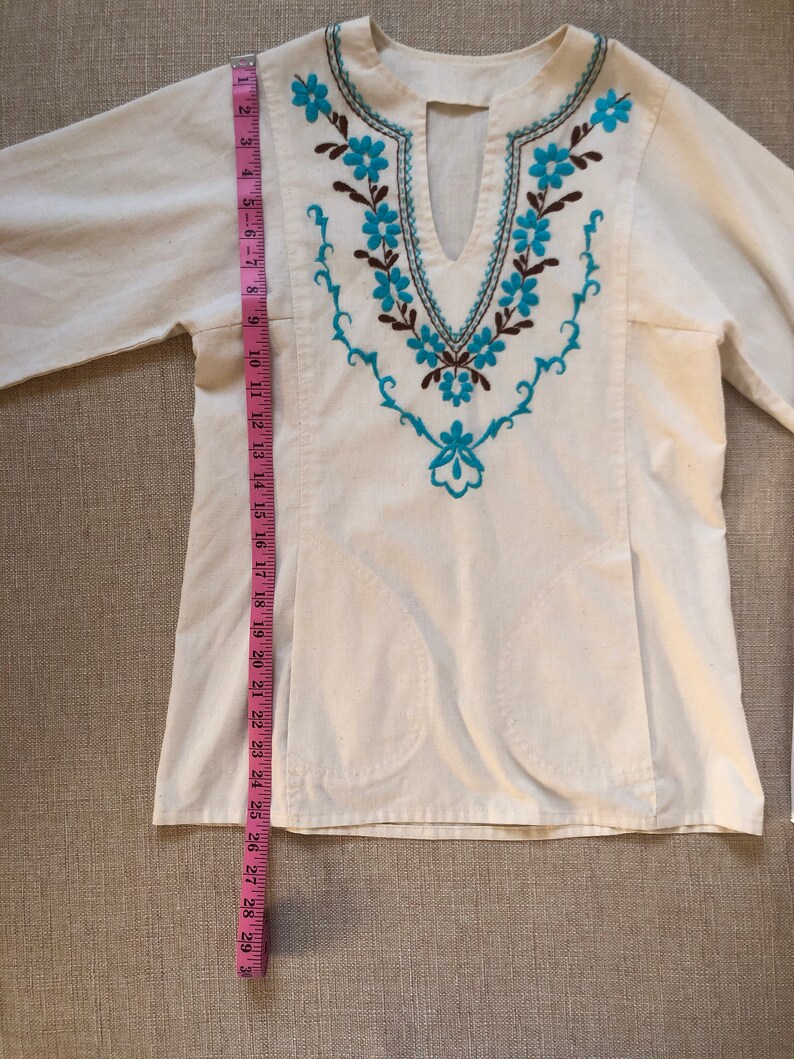 Vintage Embroidered Tunic Top image 6