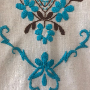 Vintage Embroidered Tunic Top image 4