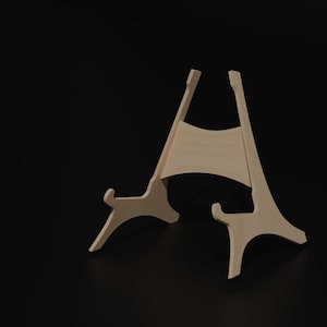 guitar stand.  4mm Laser cut files SVG, PDF, CDR Digital product
