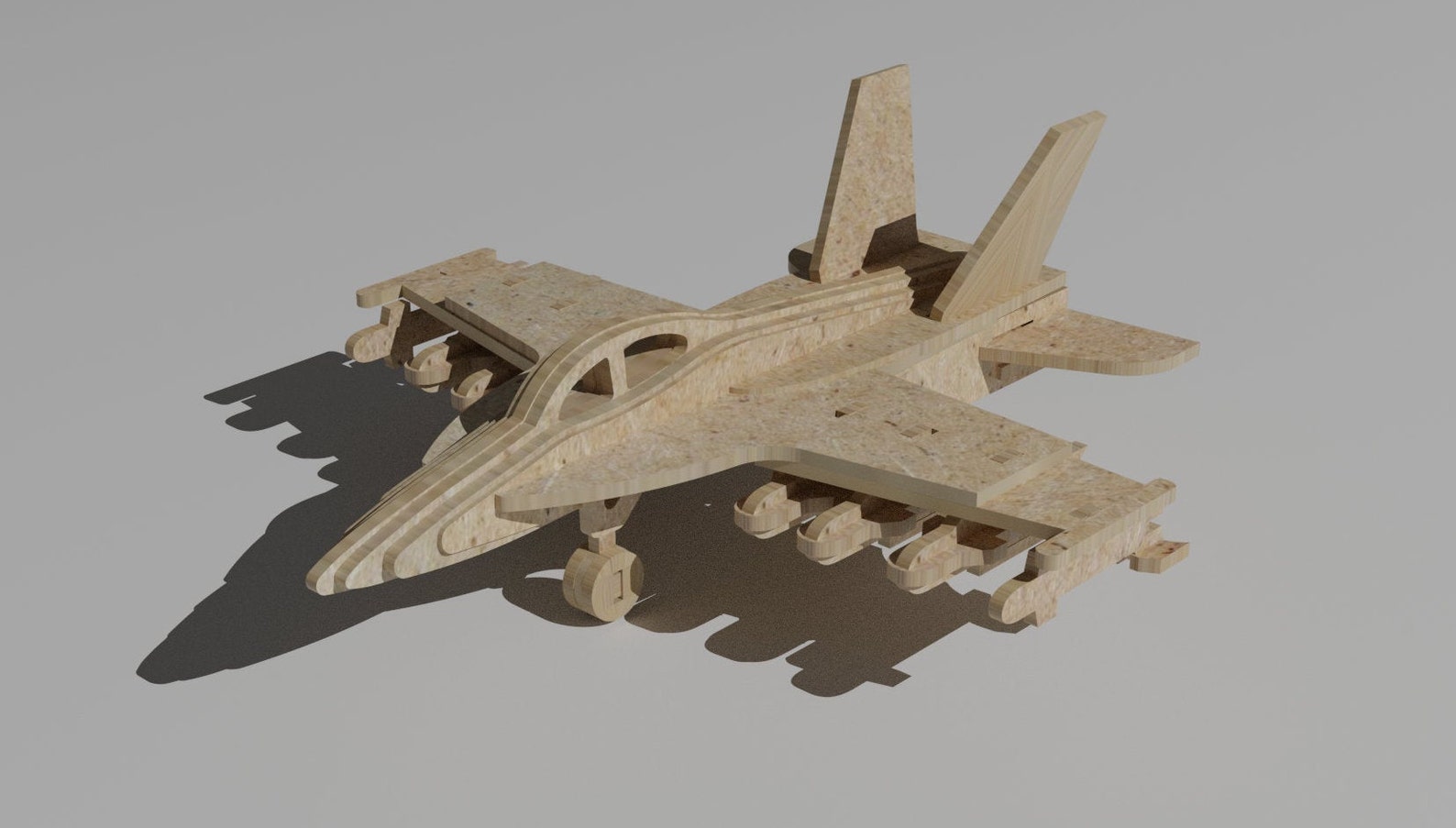 Laser Cut Airplane Laser Cut Files SVGDXFCDR Instant Etsy