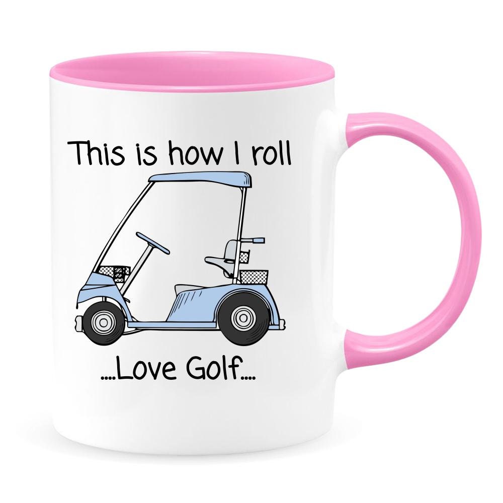 This is how I Roll Love Golf Golfing Gifts Golf Related Etsy