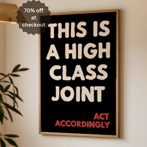 Detta är ett högklassigt jointtryck Dopamindekoration Flickvänlig väggkonst Företagspresent