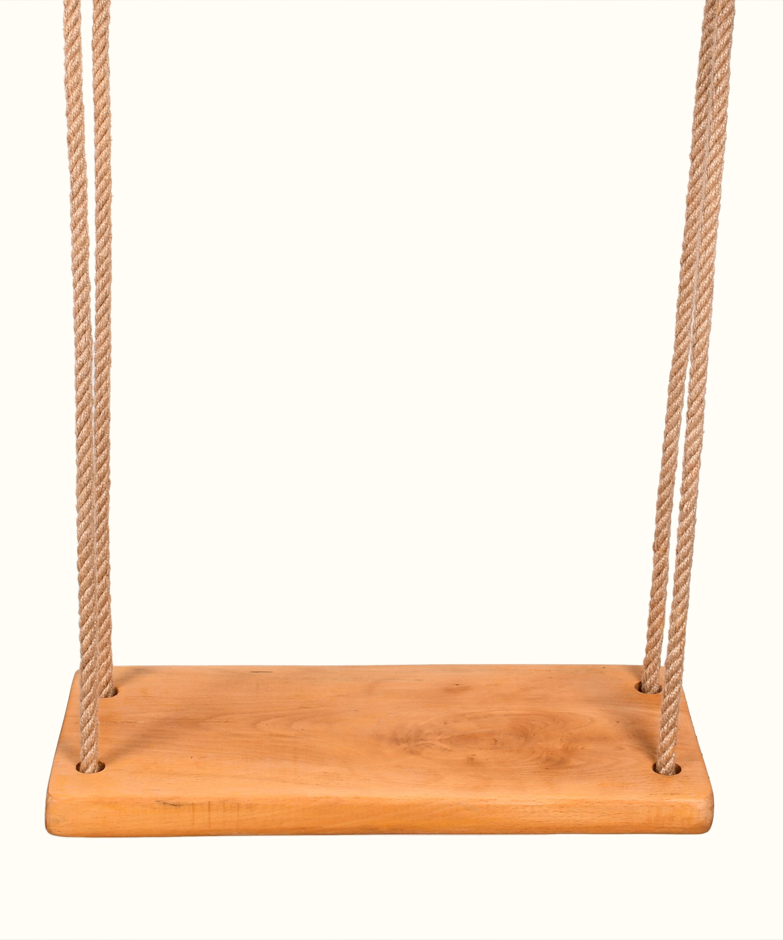 Baumschaukel aus Holz mit Juteseil Massivholz-Baumschaukel | Etsy