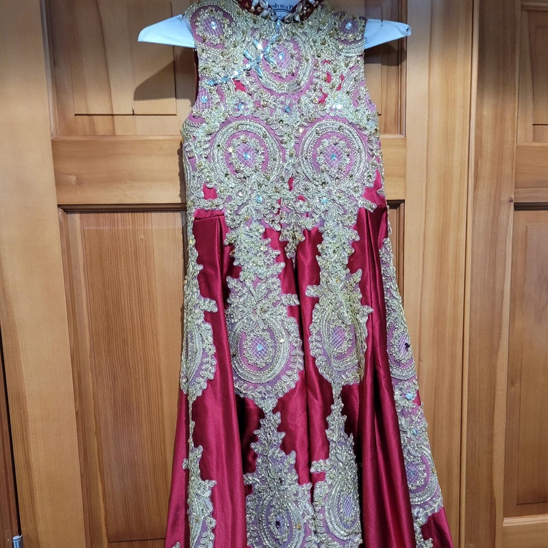 Rainbow Anarkali gowns