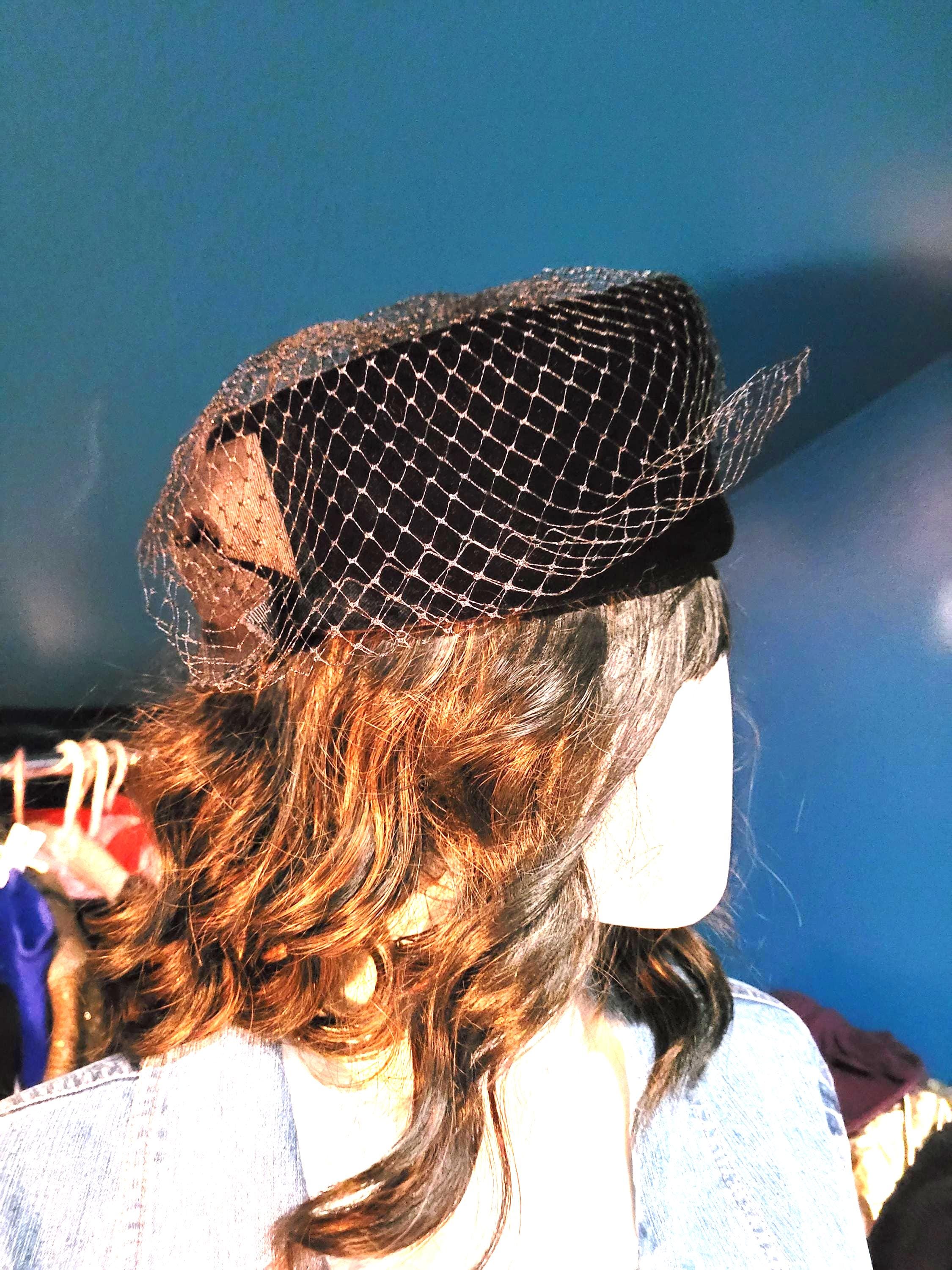 Pillbox Hat 1950 - Etsy
