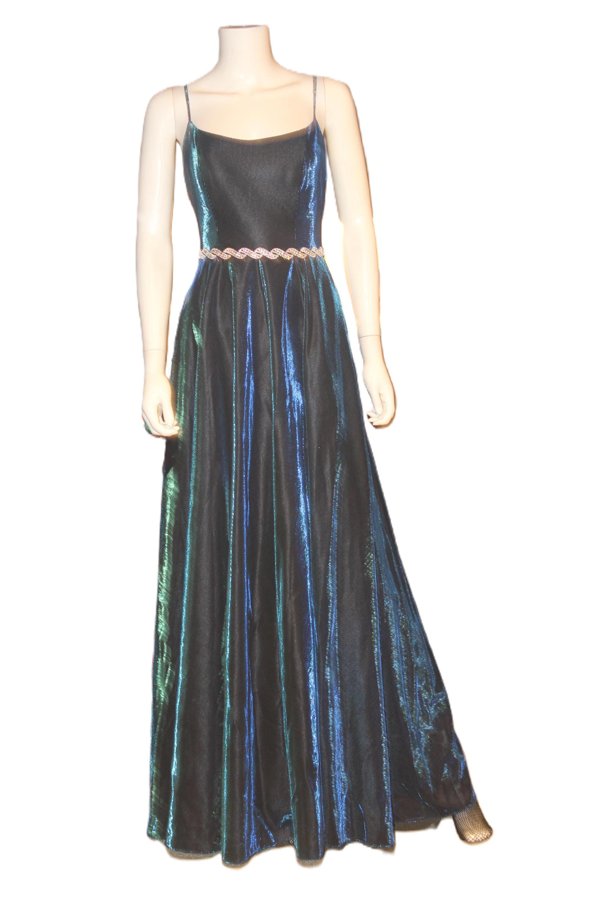 cafe rio green dressing recipe 251P4055 Strapless Stretch Metallic Fit And Flare Long Prom Dress