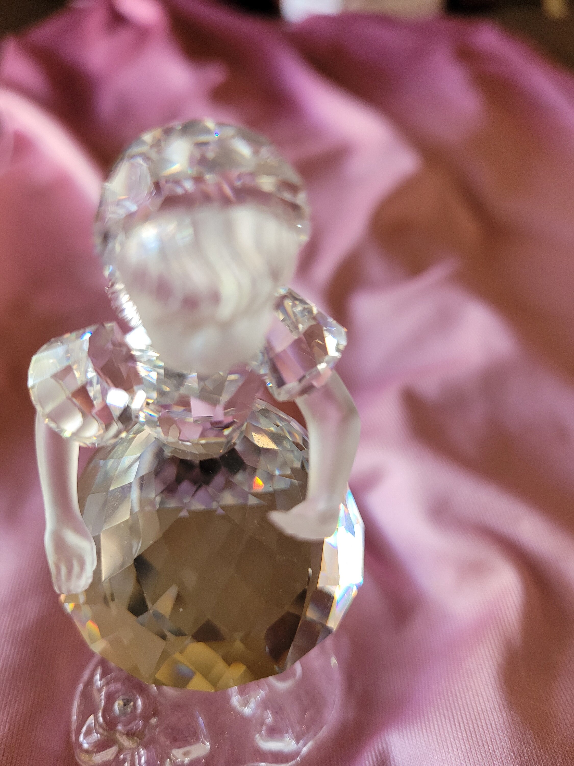 Vintage Swarovski Little Red Riding Hood Crystal Figurine - Etsy