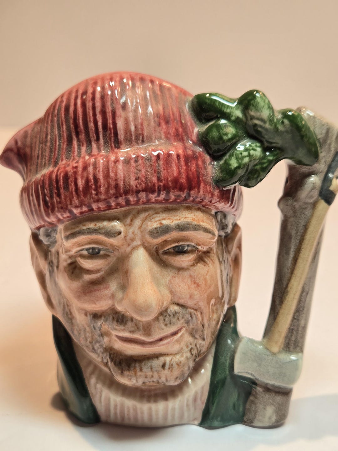 Pichet Toby Royal Doulton – Bûcheron (Lumberjack) – Édition Originale De 1966
