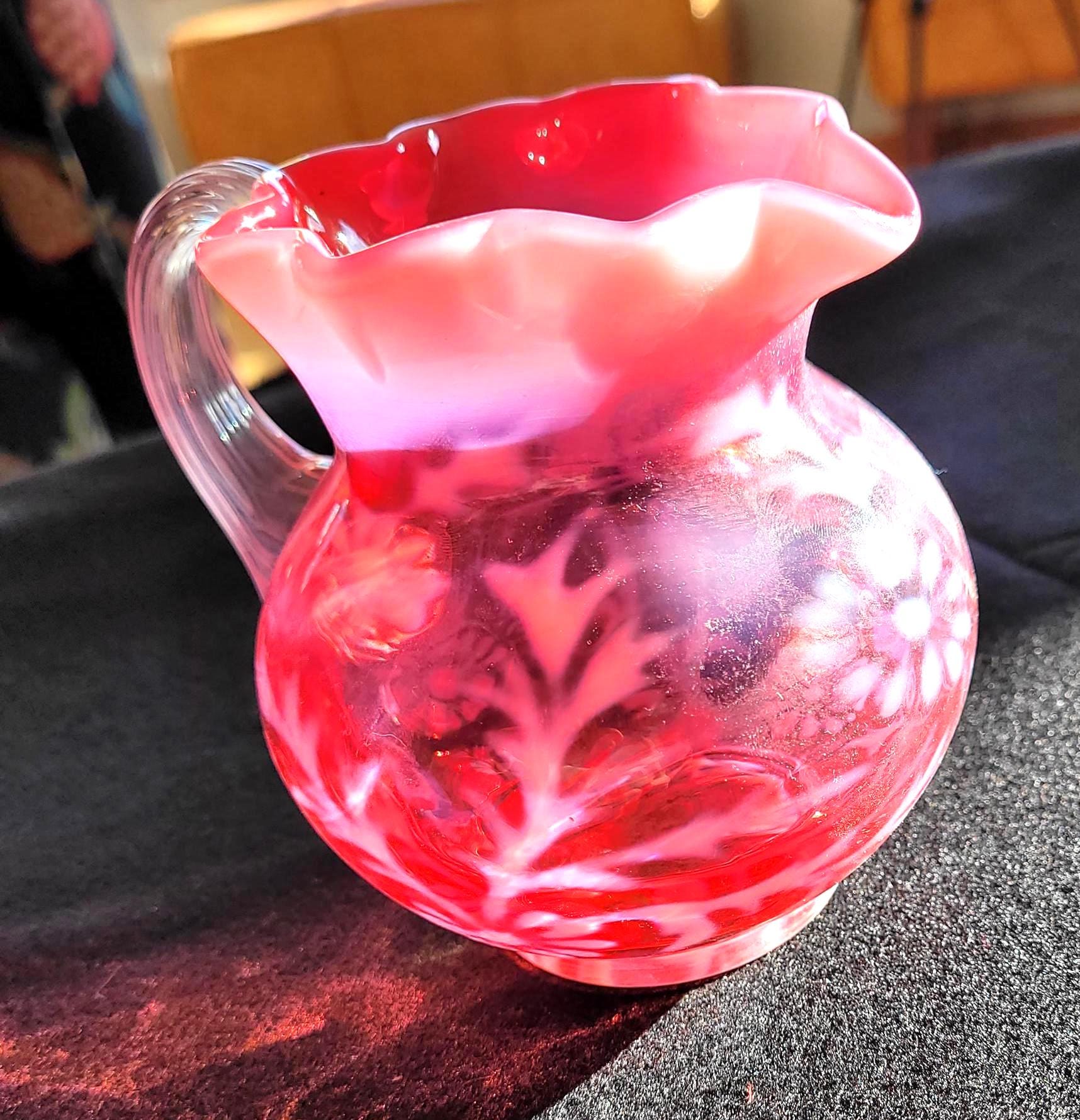 Round glass pitcher - Etsy 日本 フォストリア デカンタ タンブラー