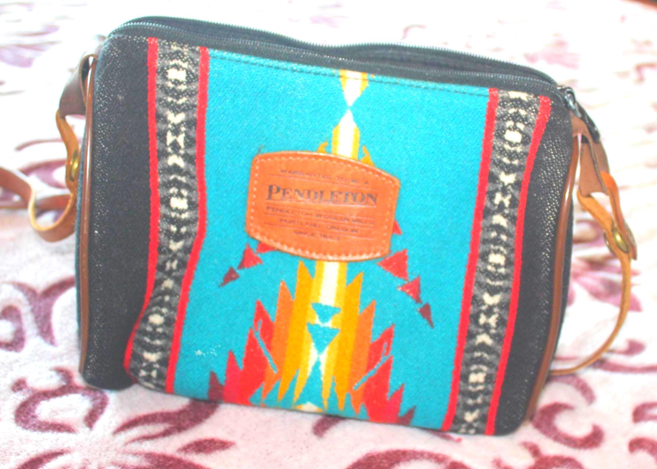 バッグ Munga Hand Made Pendleton x Leather Mbag Pendleton & Leather – Mitzi's Pretties